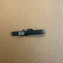 Load image into Gallery viewer, Black Alpha tie clip