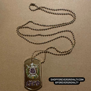 Omega Psi Phi necklace.