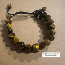 Load image into Gallery viewer, Brown tigers eye double bracelet