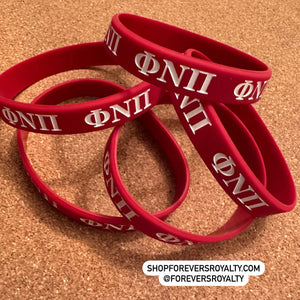 Phi Nu Pi wristband