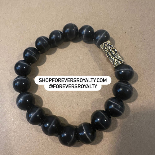 Alpha Phi Alpha black bracelet