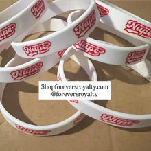 Load image into Gallery viewer, White Kappa Alpha Psi NUPE wristband