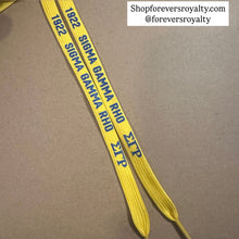 Load image into Gallery viewer, Sigma Gamma Rho shoestrings