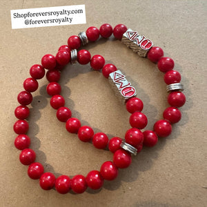 The red Diva bracelet.
