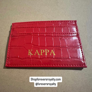 Red Kappa wallet