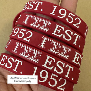 Gamma Sigma Sigma 1952 wristband