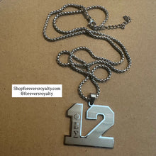 Load image into Gallery viewer, Silver Phi Beta Sigma necklaces