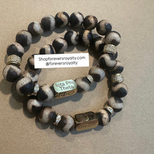 Load image into Gallery viewer, Gemstone Iota Phi Theta bracelet.