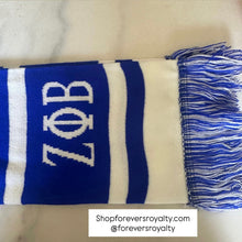 Load image into Gallery viewer, Zeta Phi Beta scarf and hat set