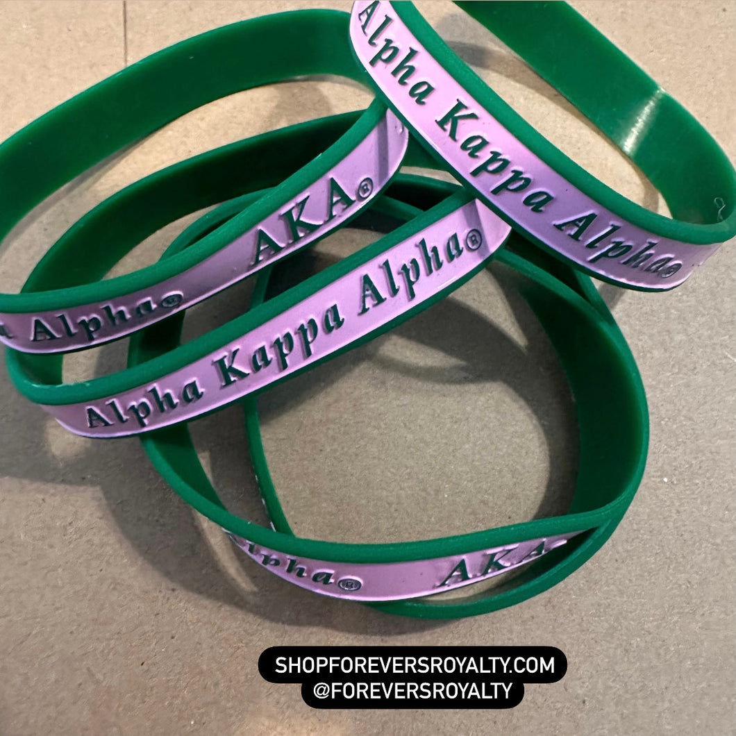 Alpha Kappa Alpha wristband