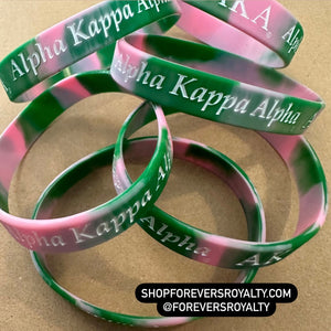 Pink K wristband