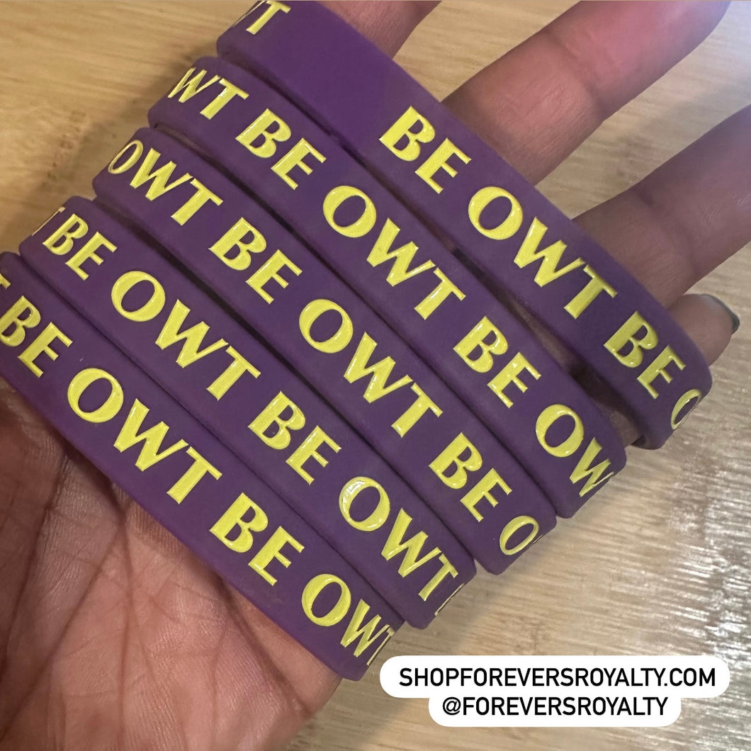 BE OWT wristband