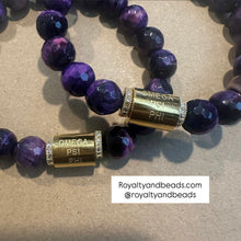 Load image into Gallery viewer, Gemstone Omega Psi Phi bracelet.