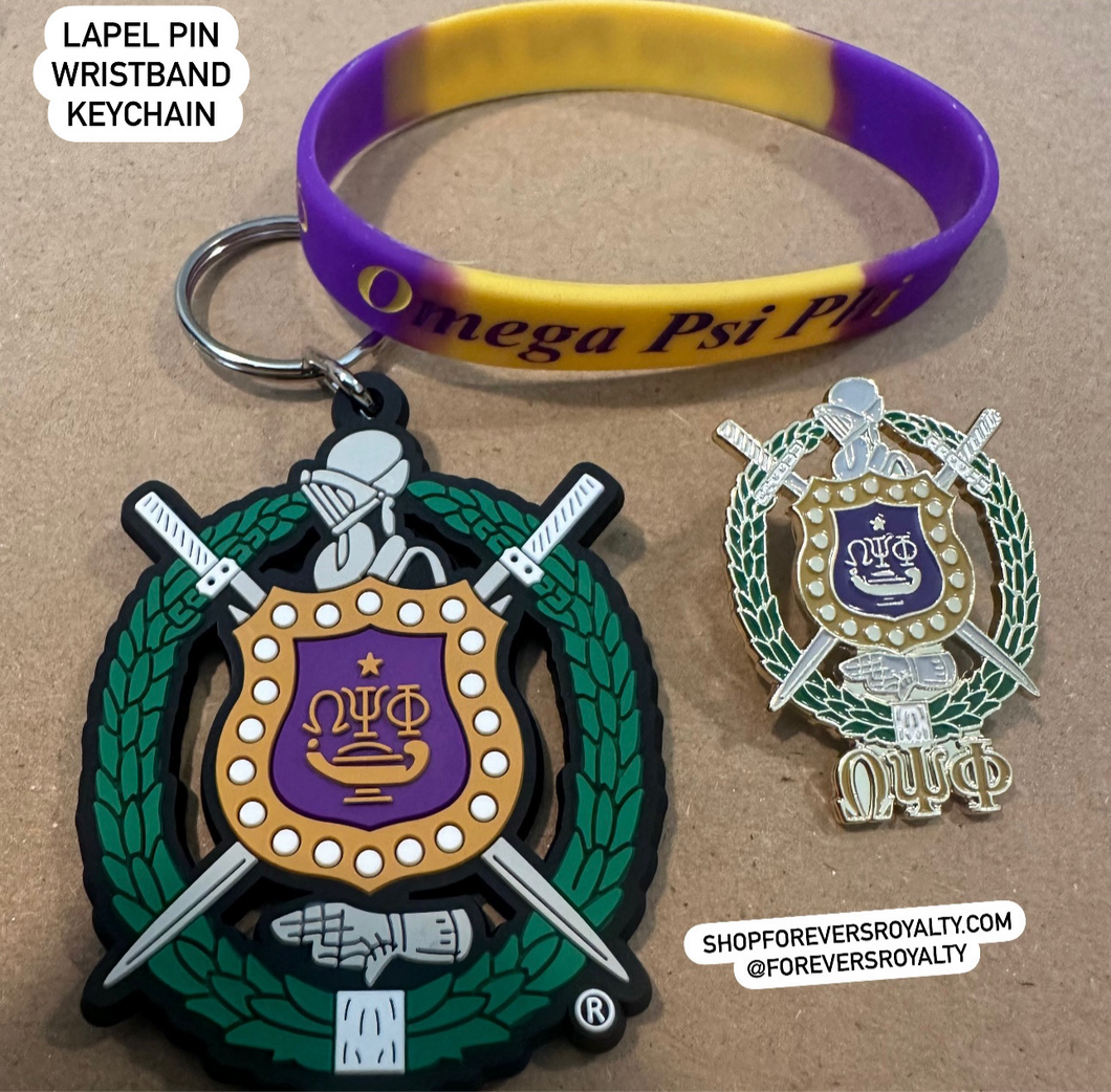 Omega Psi Phi gift set