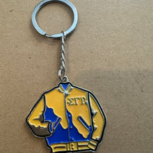 Load image into Gallery viewer, Silver SGRho Keychain