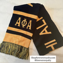Load image into Gallery viewer, Alpha Phi Alpha scarf