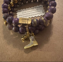 Load image into Gallery viewer, 3 Omega Psi Phi bracelets