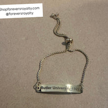 Load image into Gallery viewer, Butler University bracelet.