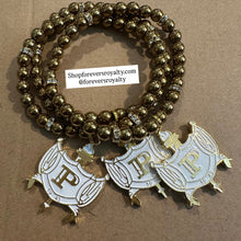 Load image into Gallery viewer, All gold Philo P bracelet