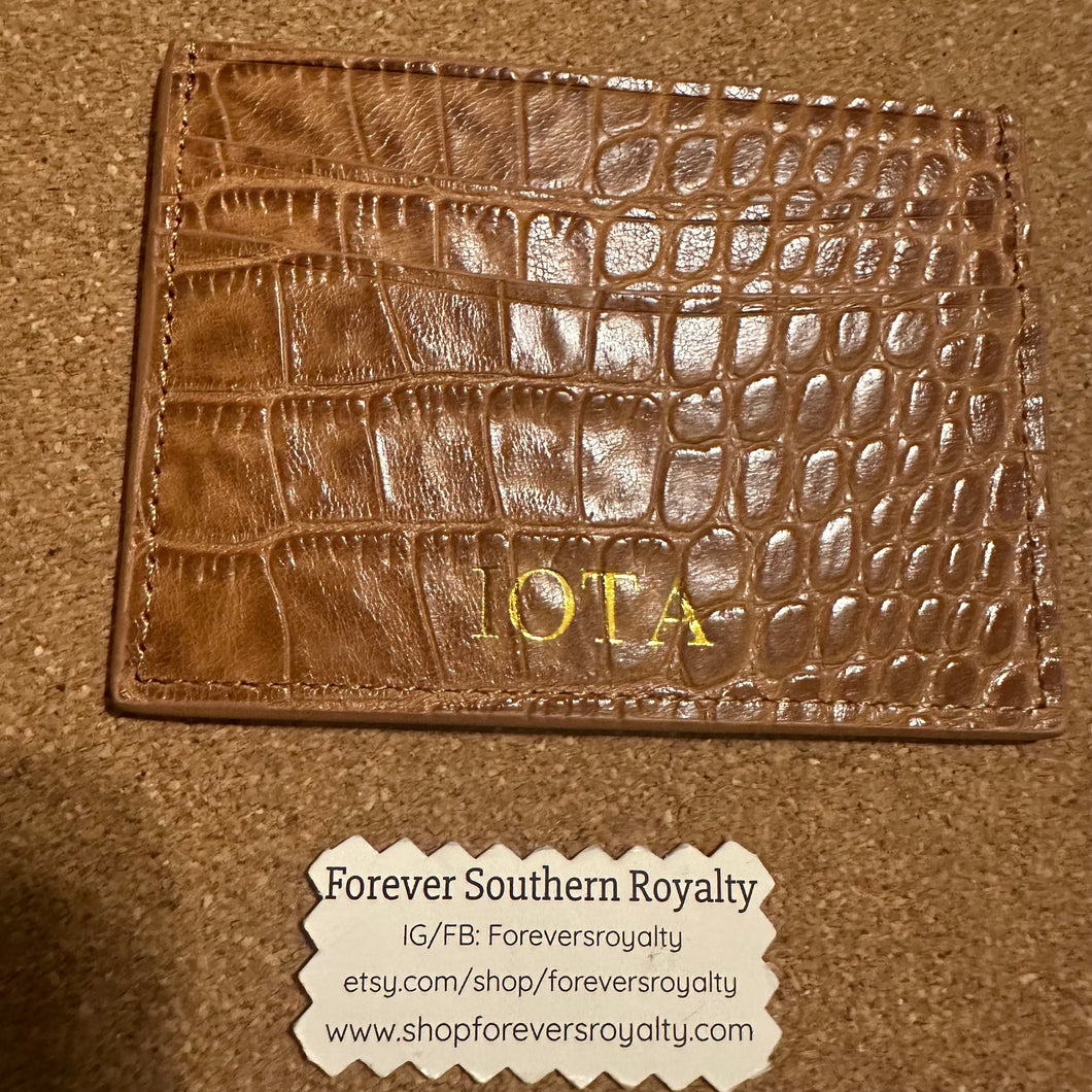 Leather Iota wallet