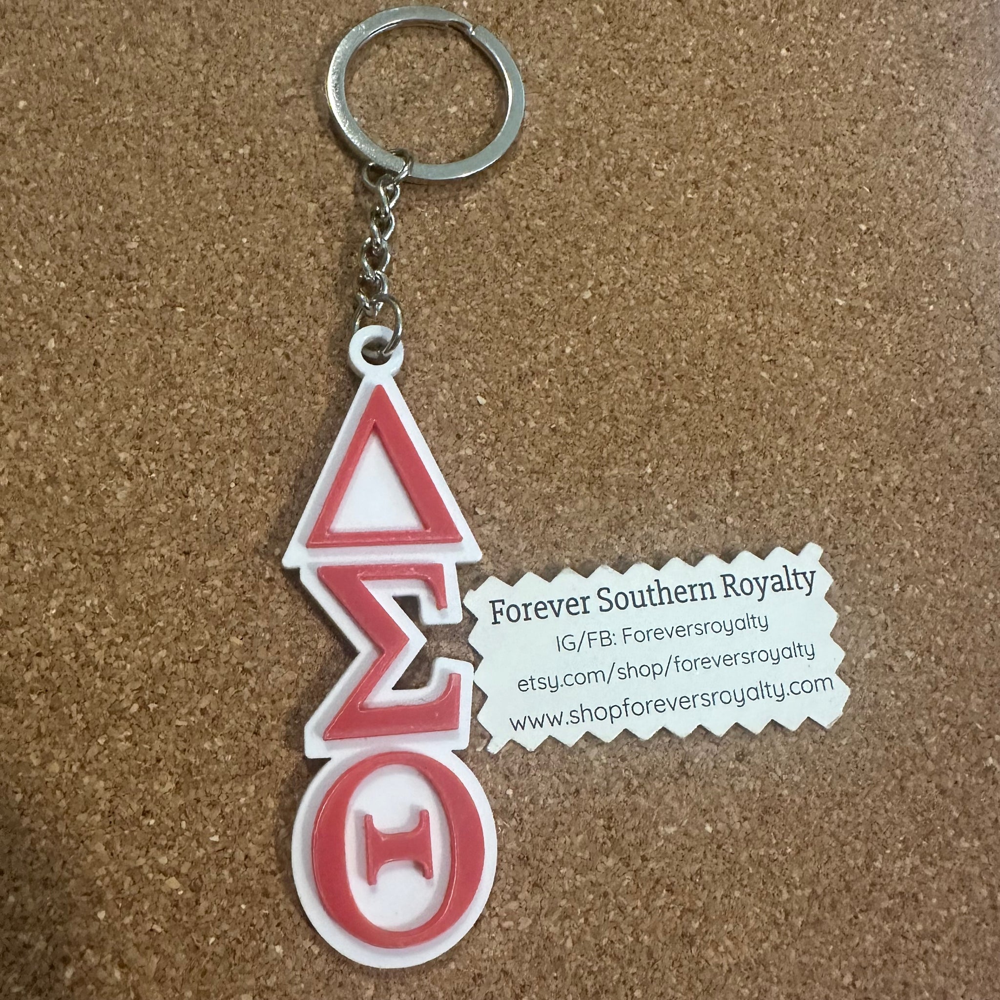 New Delta Sigma Theta keychain – Forever Southern Royalty