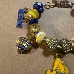 Sigma Gamma Rho charm bracelet.