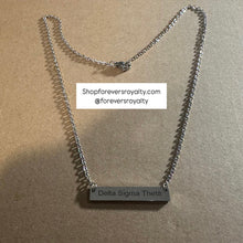 Load image into Gallery viewer, Delta Sigma Theta necklace