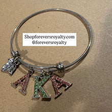 Load image into Gallery viewer, Silver ivy AKA bangle