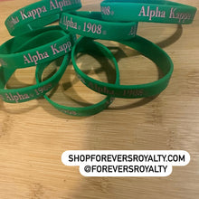 Load image into Gallery viewer, Alpha Kappa Alpha wristband