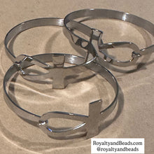 Load image into Gallery viewer, The Ankh bangle bracelet