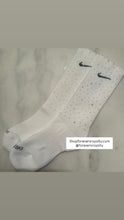 Load image into Gallery viewer, Clear AB rhinestone socks