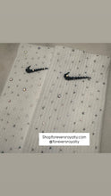 Load image into Gallery viewer, Clear AB rhinestone socks