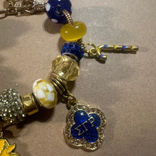 Load image into Gallery viewer, Sigma Gamma Rho charm bracelet.