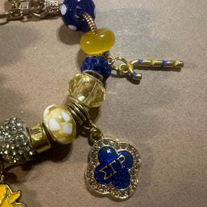 Sigma Gamma Rho charm bracelet.