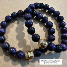 Load image into Gallery viewer, Gemstone Omega Psi Phi bracelet.