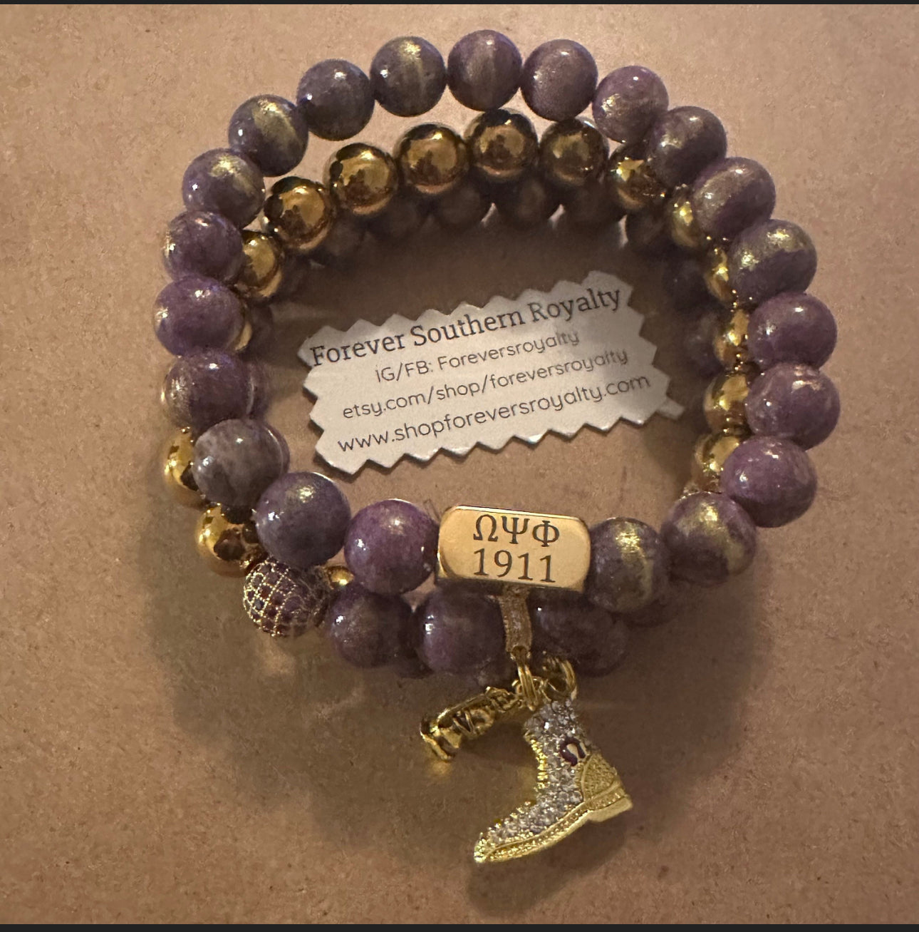 Omega Psi Phi bracelets – Forever Southern Royalty
