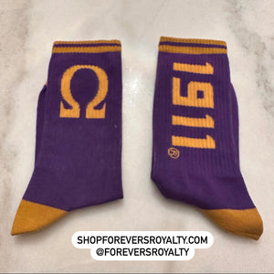 Omega Psi Phi socks