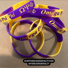 Load image into Gallery viewer, Omega Psi Phi wristband