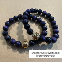 Load image into Gallery viewer, Gemstone Omega Psi Phi bracelet.