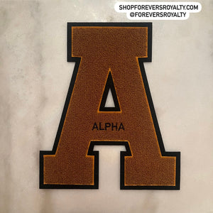 Alpha Phi Alpha A patch.