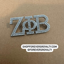 Load image into Gallery viewer, Pearl Zeta Phi Beta pin