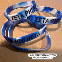 Load image into Gallery viewer, Zeta Phi Beta wristband