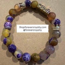 Load image into Gallery viewer, Crown Omega Psi Phi bracelet.