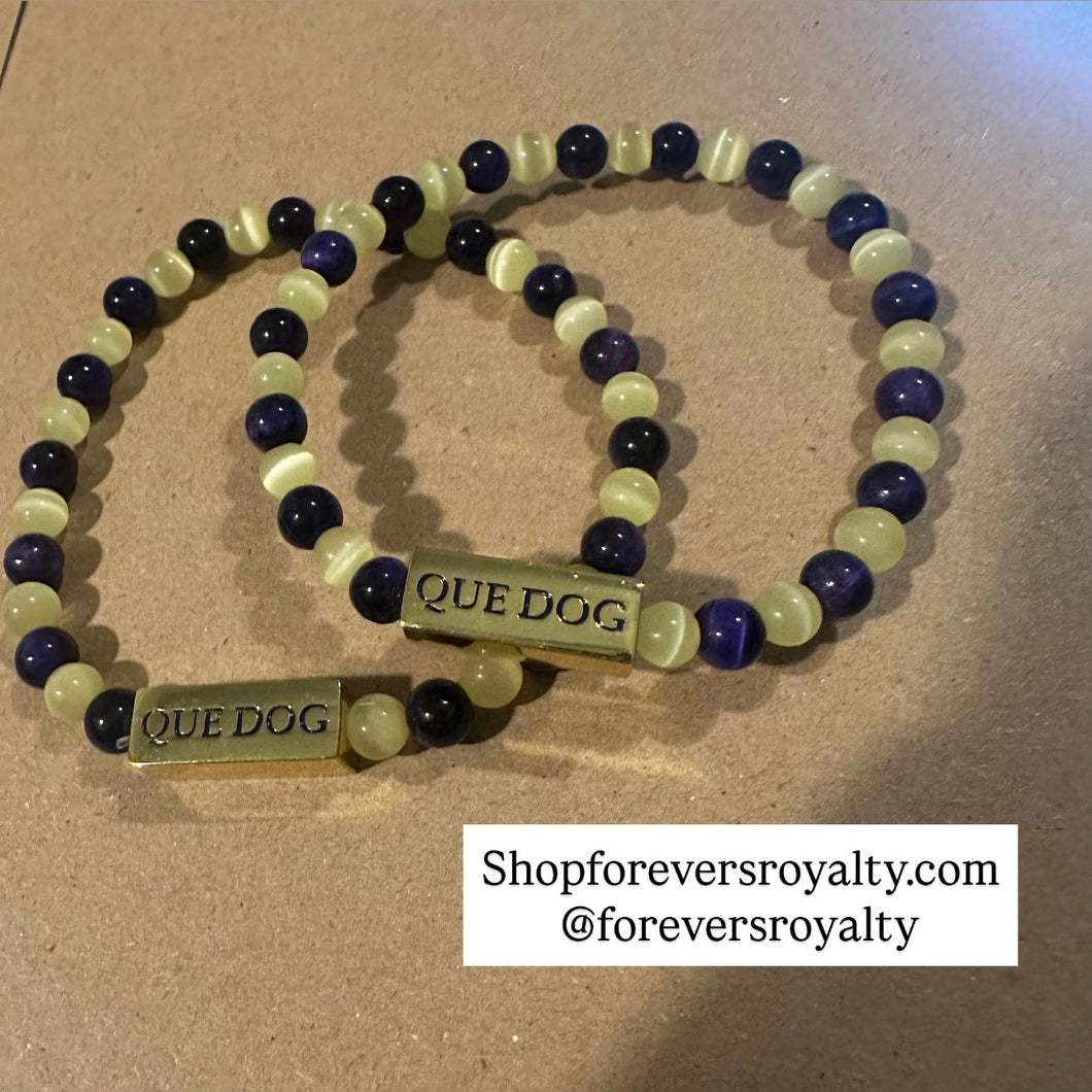 Mini Omega Psi Phi bracelet.
