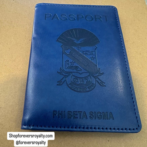 Phi Beta Sigma passport cover