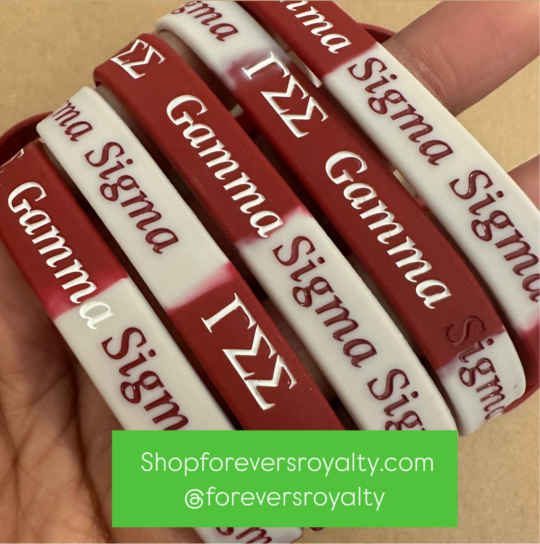 Gamma Sigma Sigma wristband