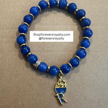 Load image into Gallery viewer, Blue Rhoer bracelet
