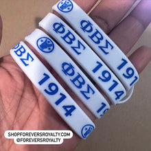 Load image into Gallery viewer, Phi Beta Sigma wristband