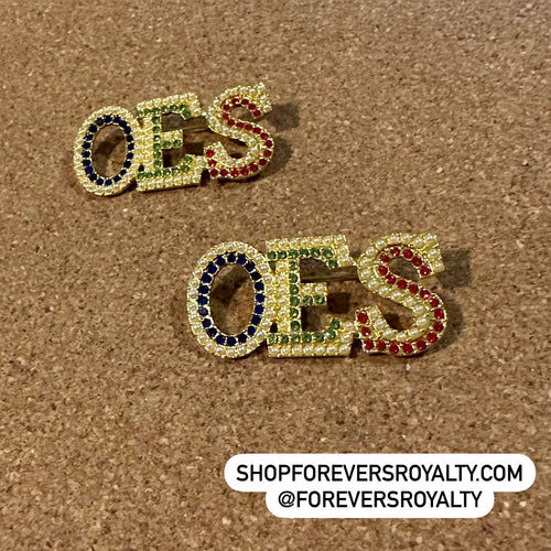 Pearl OES lapel pin.