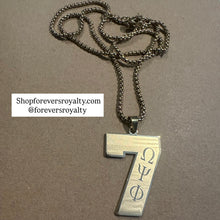 Load image into Gallery viewer, Gold Omega Psi Phi necklaces